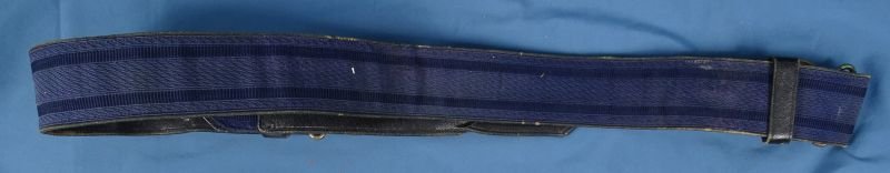 French Officer Fabric Belt With Medusa Buckles — image 4