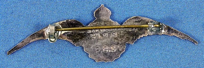 Sterling WWII Royal Canadian Air Force Sweetheart Wings — image 2