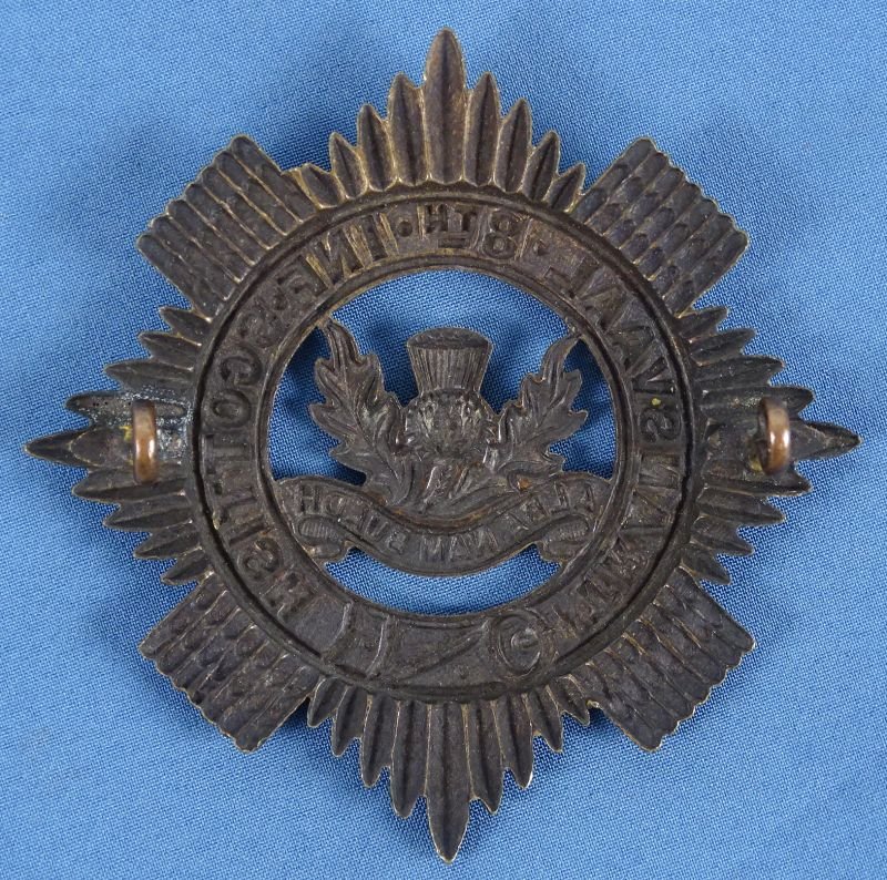 South Africa 8th Infantry Transvaal Scottish Regiment Glengarry Badge — image 2