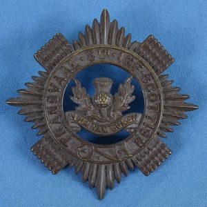 South Africa 8th Infantry Transvaal Scottish Regiment Glengarry Badge