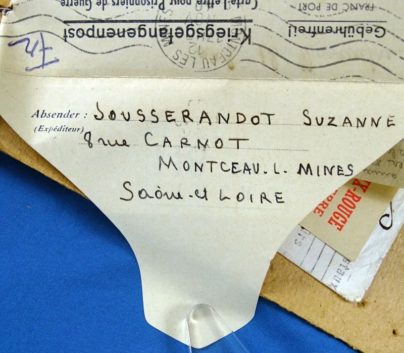 WWII French Prisoner of War Correspondence Album — image 5