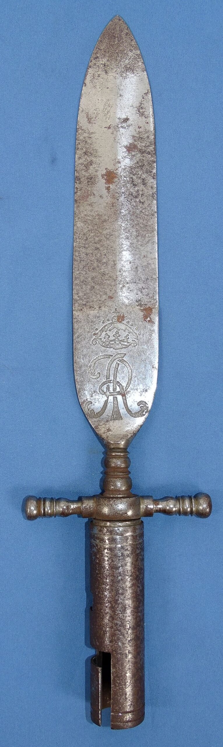Late 18th Century Kingdom of Saxony Spontoon Bayonet — image 2