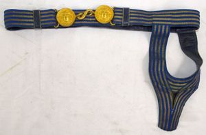 French Officer's Full Dress Sword Belt