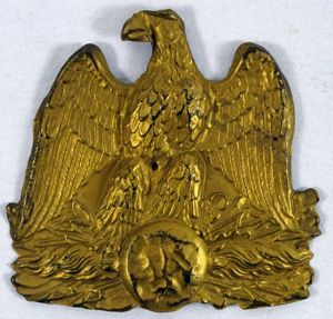 19th Century French Shako Plate