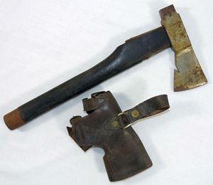 WWI Trench / Pioneer Ax with Cover