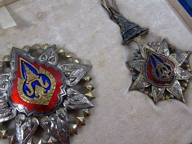 Cased Thailand Order of the Crown First Class — image 4