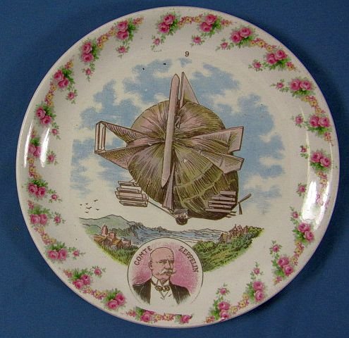 11 Early 20th Century Aviation History Plates — image 3