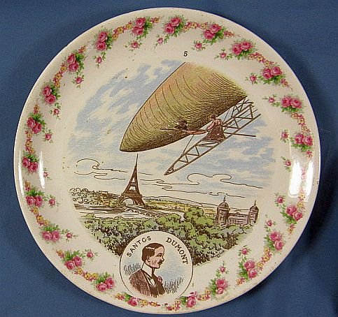 11 Early 20th Century Aviation History Plates — image 6
