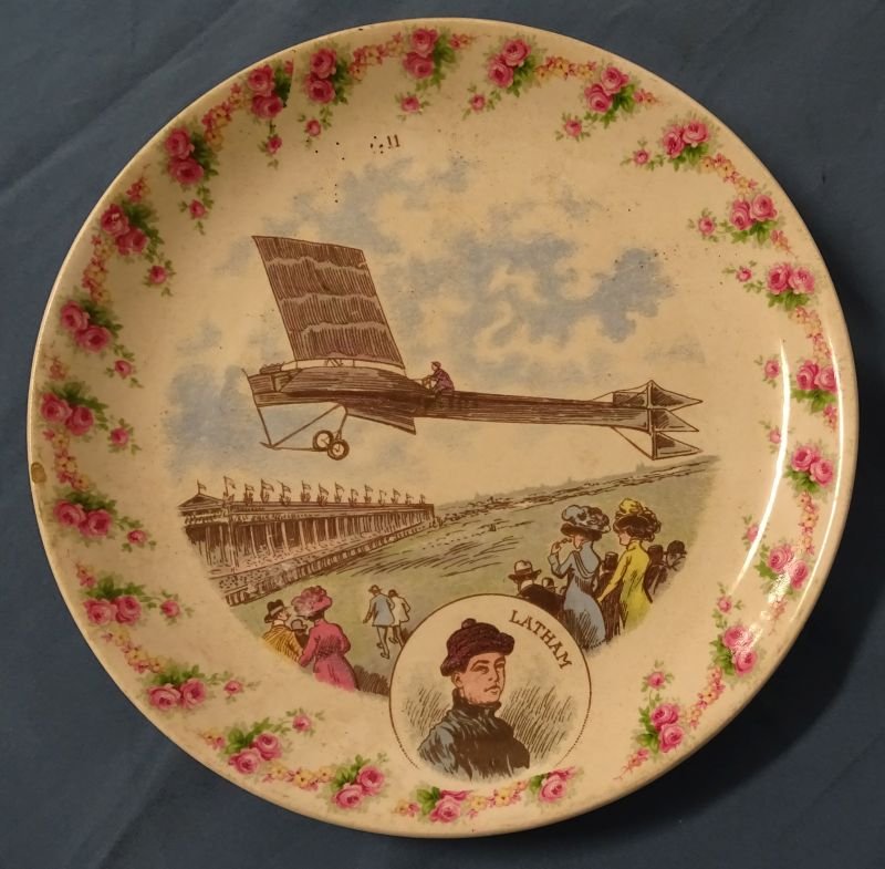 11 Early 20th Century Aviation History Plates — image 9