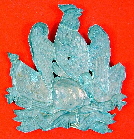 French Republic Model 1818 Shako Plate — image 2