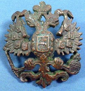 Imperial Russian Eagle Badge