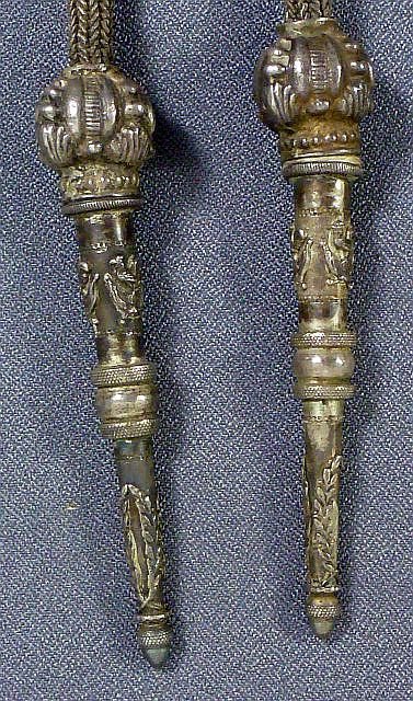 European Silver Bullion Dress Aiguilette — image 3