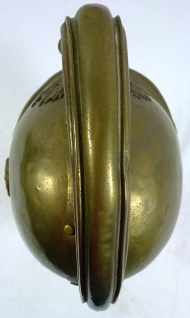19th Century Brass French Fire Helmet — image 6