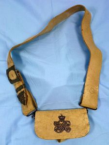 Victorian Era British Cartridge Box and Belt