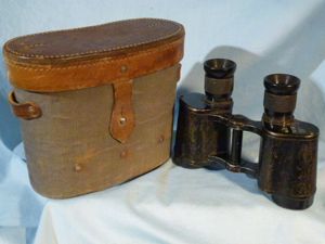 Cased Soviet Officer Binoculars