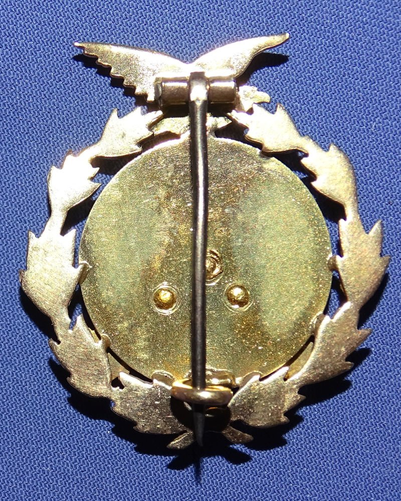 New Jersey NG Company 'A' Gatling Gun Co Gold Badge — image 2