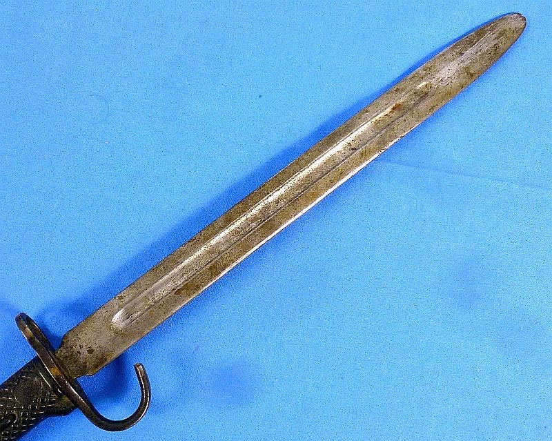 World War II Japanese Training Bayonet with Rubberized Frog — image 4