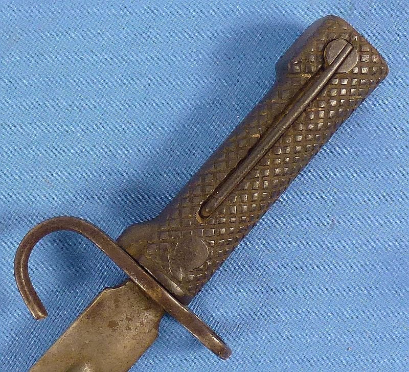 World War II Japanese Training Bayonet with Rubberized Frog — image 7