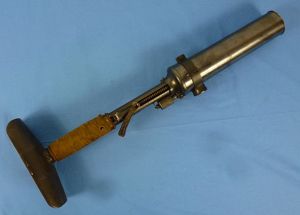 Deactivated WWII Japanese 'Knee Mortar' Type 89 Grenade Launcher