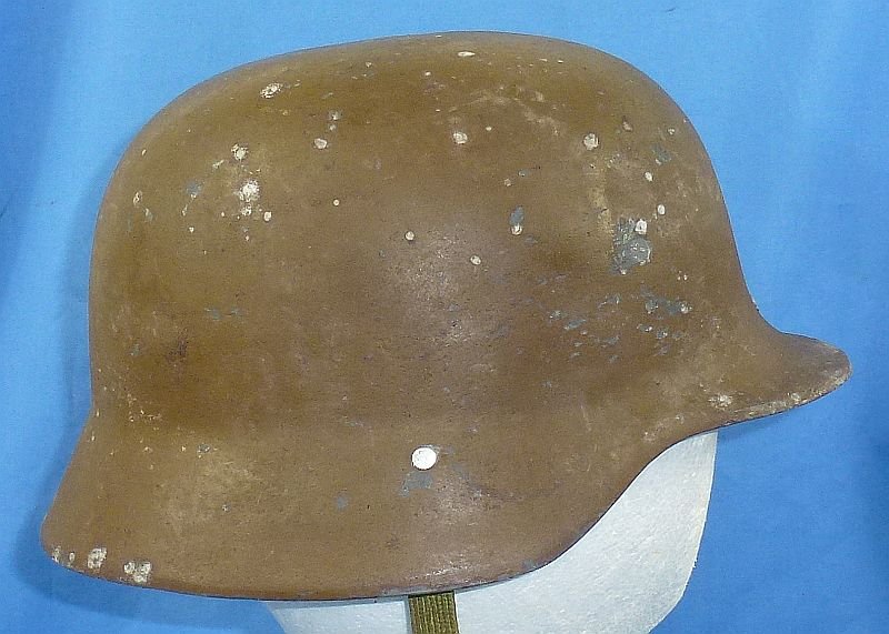 WWII Japanese Civil Defense Helmet in German Stahlhelm Style — image 3