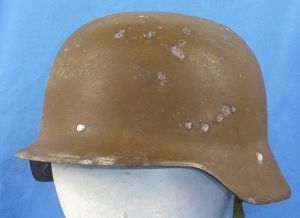 WWII Japanese Civil Defense Helmet in German Stahlhelm Style