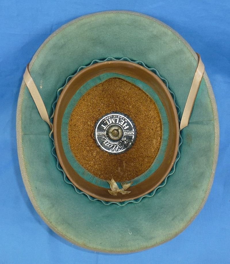 WWII Japanese Naval Construction Unit Pith Helmet — image 7