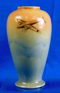 1942 Patriotic Vase Presented by Minister of the Army Hideki …