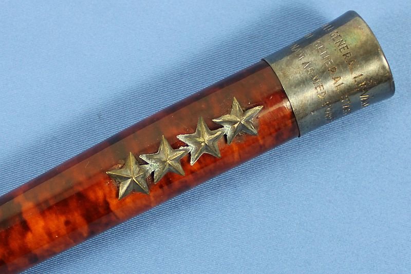 Cased Swagger Stick Presented to General Lyman Louis Lemnitzer, Chairman of the Joint Chiefs of Staff, by the Chief of the South Vietnam General Staff — image 3