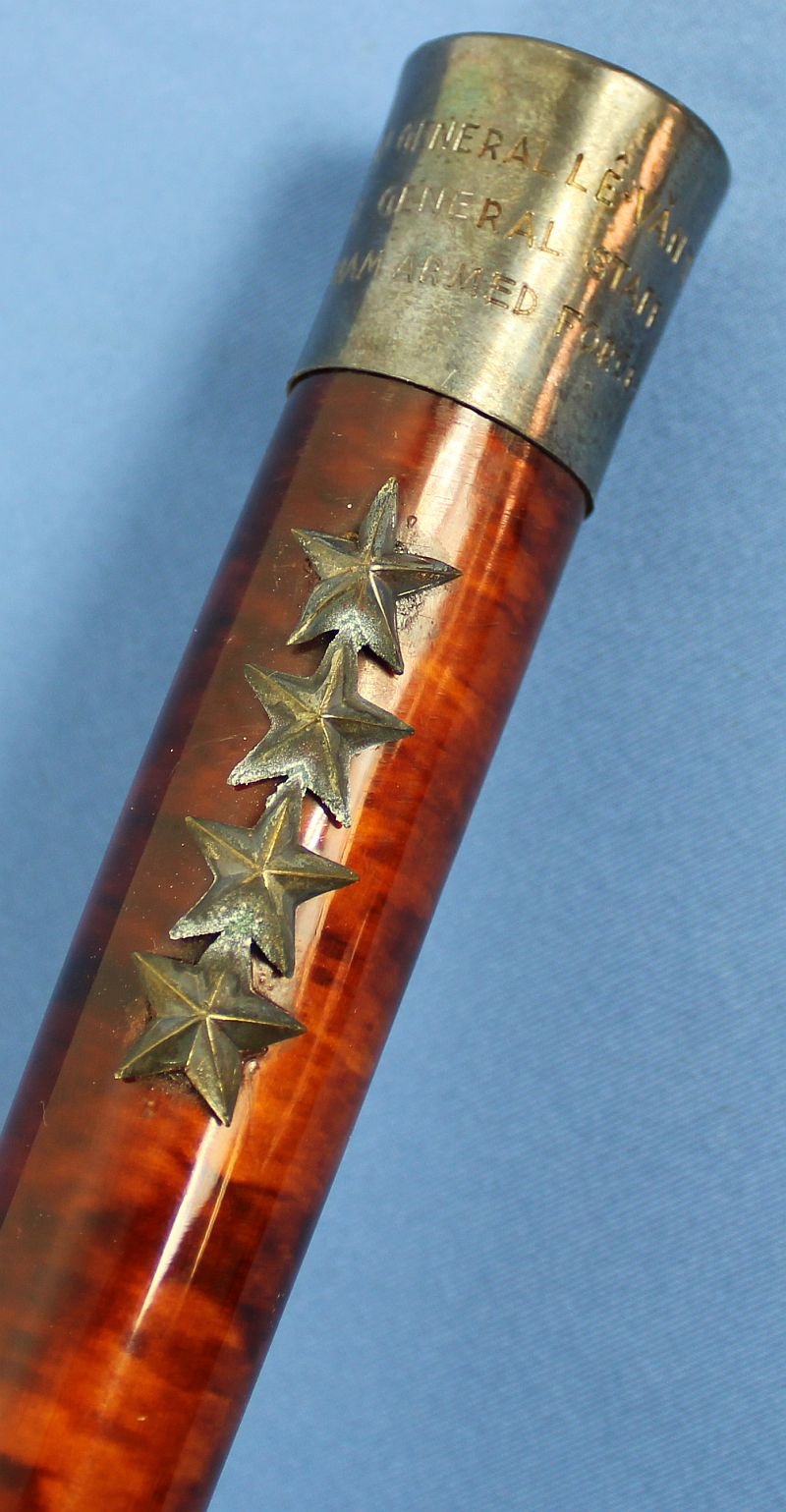 Cased Swagger Stick Presented to General Lyman Louis Lemnitzer, Chairman of the Joint Chiefs of Staff, by the Chief of the South Vietnam General Staff — image 4