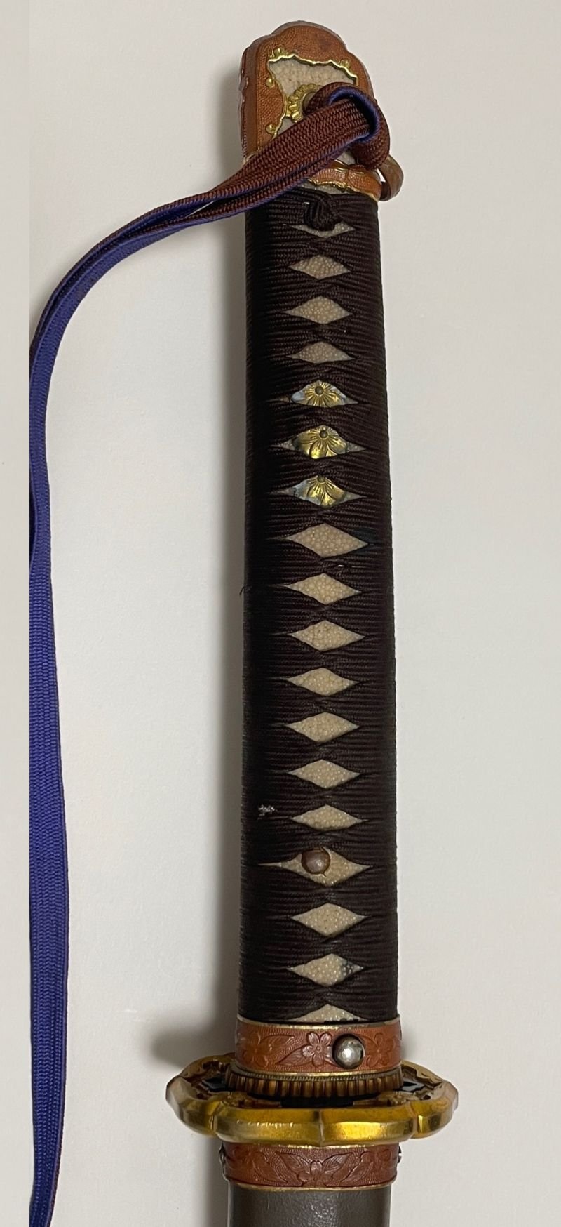 WWII Japanese Army Officer's Shin Gunto Sword Signed Kojima Katsumasa in Perfect Condition — image 10