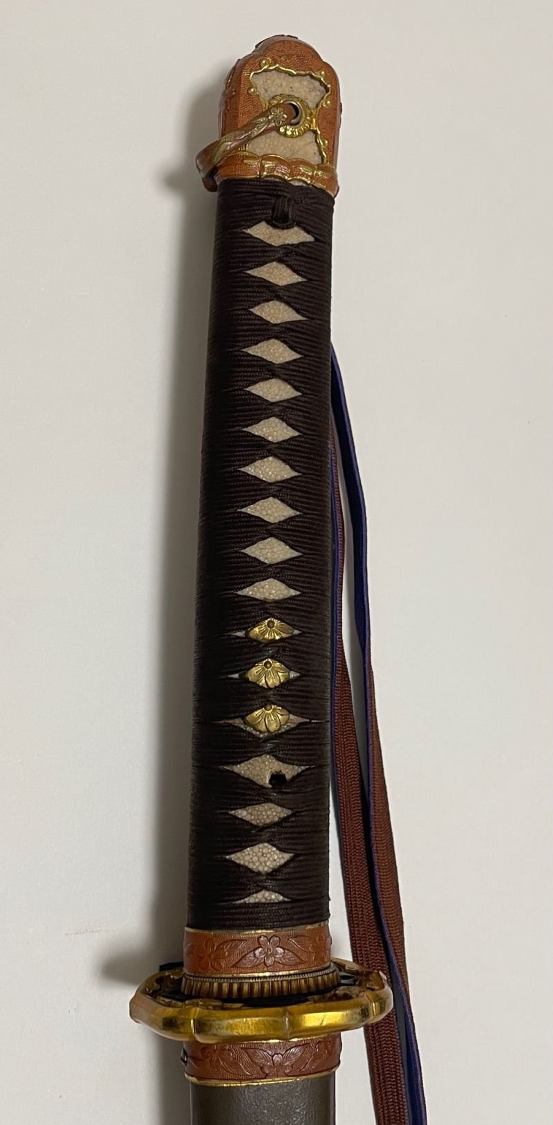 WWII Japanese Army Officer's Shin Gunto Sword Signed Kojima Katsumasa in Perfect Condition — image 11