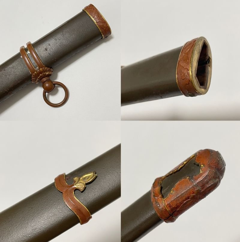WWII Japanese Army Officer's Shin Gunto Sword Signed Kojima Katsumasa in Perfect Condition — image 12