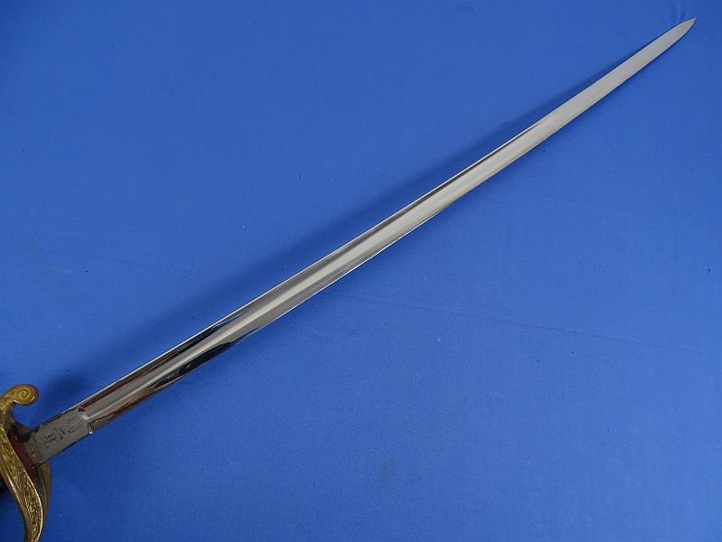 Published Japanese Army Officer's Type 19 Company Grade Sword with Presentation Blade — image 4