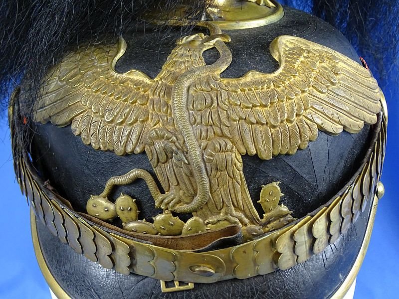 Mexican Army Officer Parade Pickelhaube — image 3