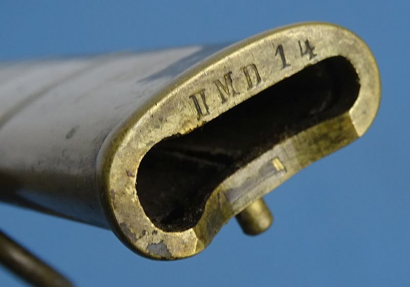 1885 Dated Imperial German Kriegsmarine Officer Ivory Grip Sword — image 13