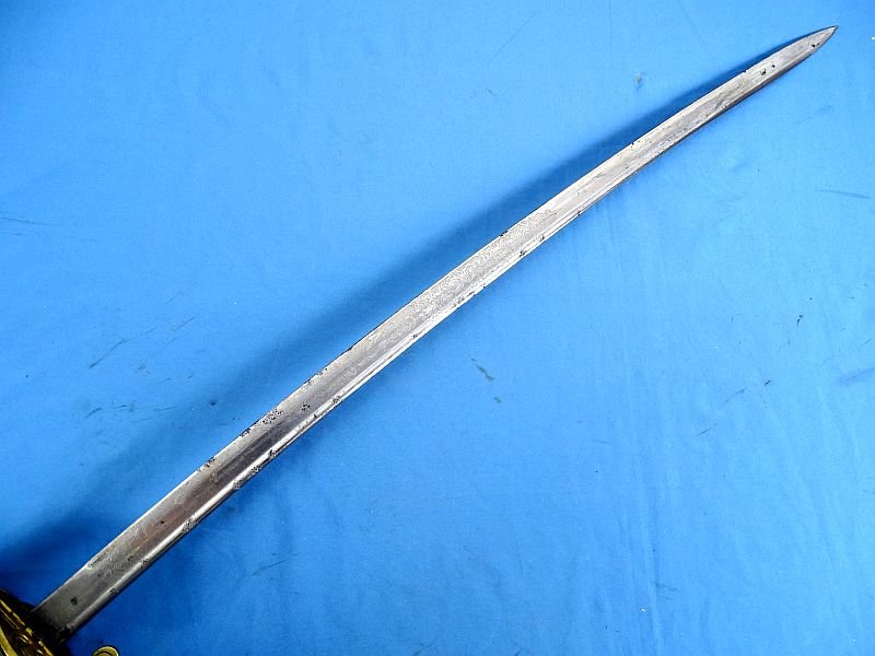 1885 Dated Imperial German Kriegsmarine Officer Ivory Grip Sword — image 5