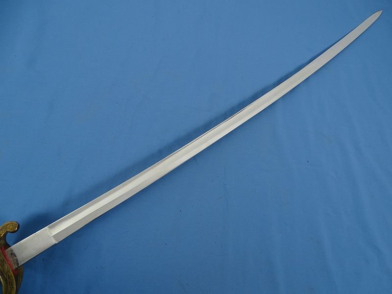 Unusual WWII Japanese Army Company Grade Officer Sword by August Schneider of Berlin — image 4