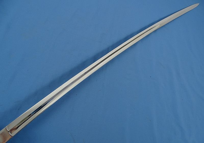 Unusual WWII Japanese Army Company Grade Officer Sword by August Schneider of Berlin — image 5
