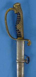 Unusual WWII Japanese Army Company Grade Officer Sword by August …