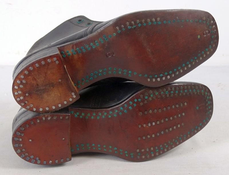 Near Mint Unissued US Army Indian Wars Model 1872 Brogan Ankle Boots — image 5