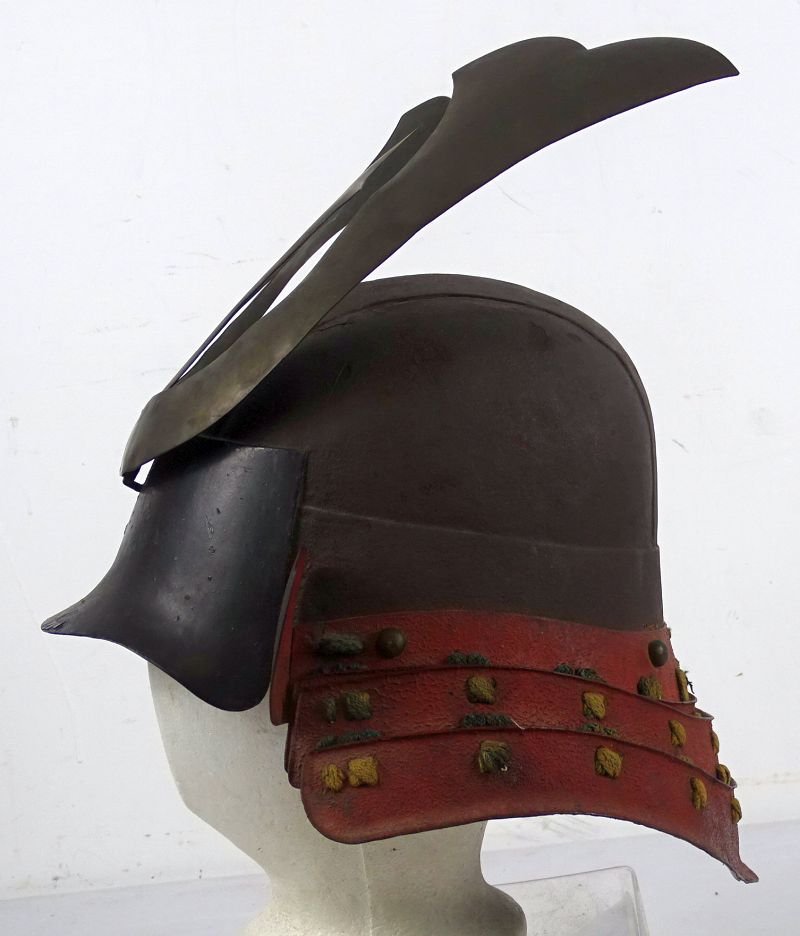 Japanese Circa 1700 Edo Period Saumurai Kabuto Helmet — image 2