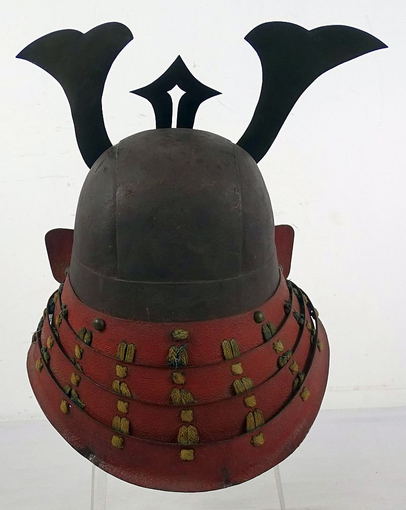 Japanese Circa 1700 Edo Period Saumurai Kabuto Helmet — image 3