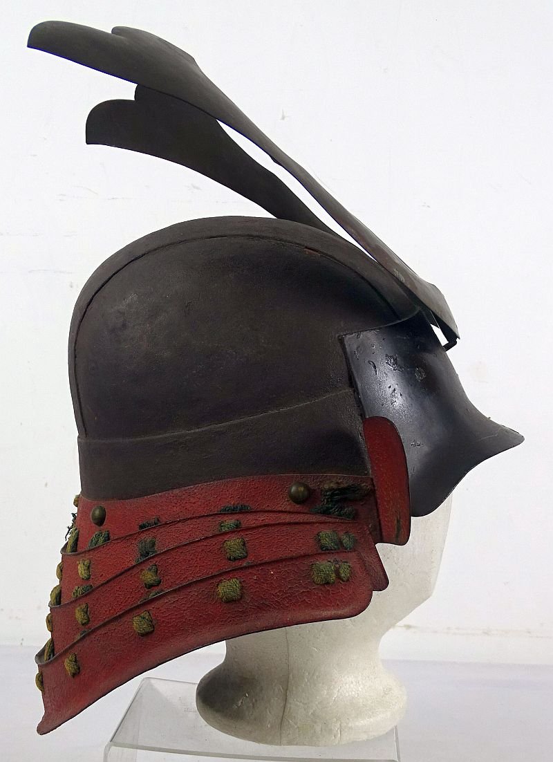 Japanese Circa 1700 Edo Period Saumurai Kabuto Helmet — image 4