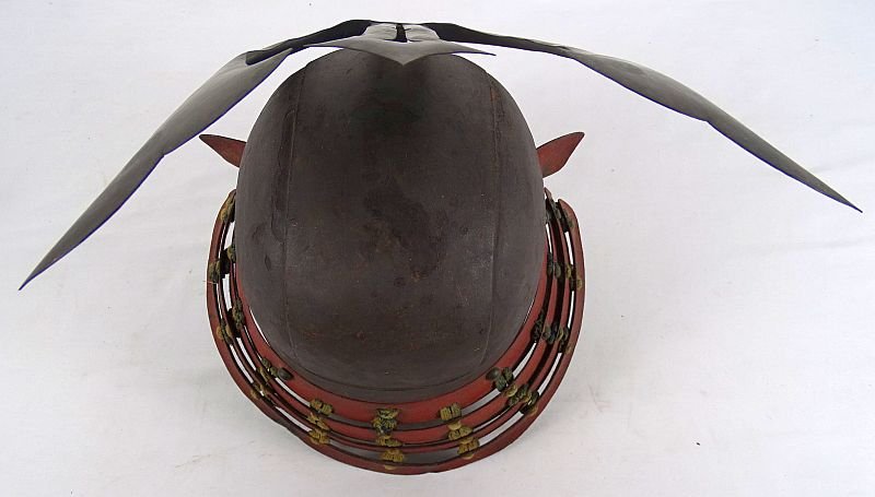 Japanese Circa 1700 Edo Period Saumurai Kabuto Helmet — image 5