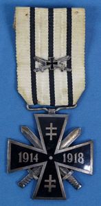 Slovakia Republic First War Cross 1914-1918 IV Class