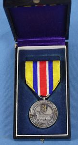 Cased Inner Mongolia National Foundation Medal