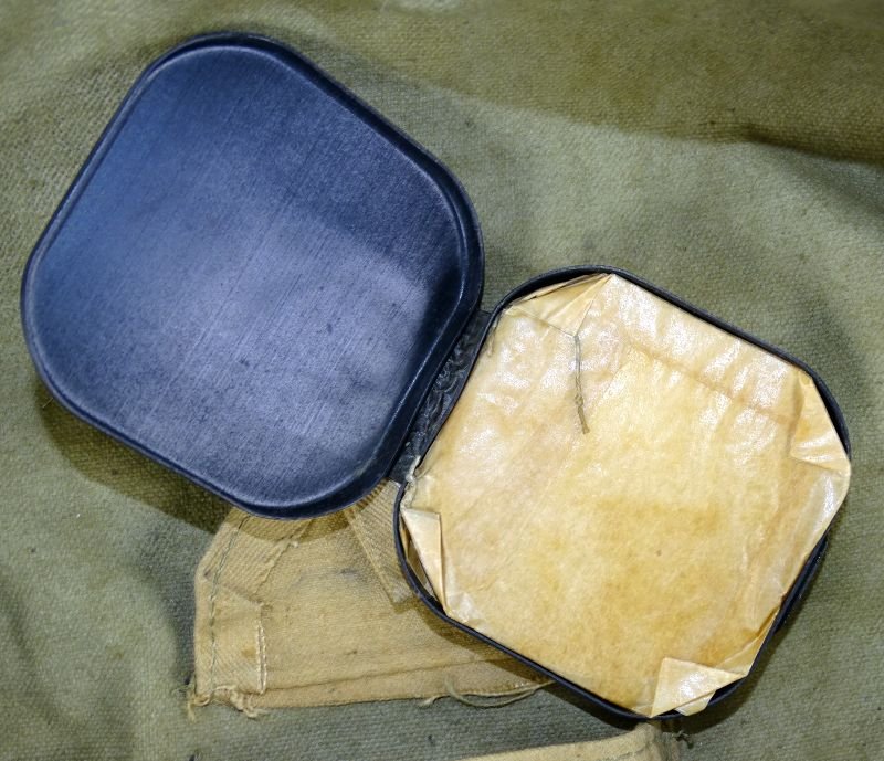 WWII Japanese Army Gas Mask in Carrying Bag Marked 'For Hospital Use' — image 5