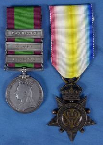 Named British Afghanistan War Campaign Medal and Kabul to Kandahar …