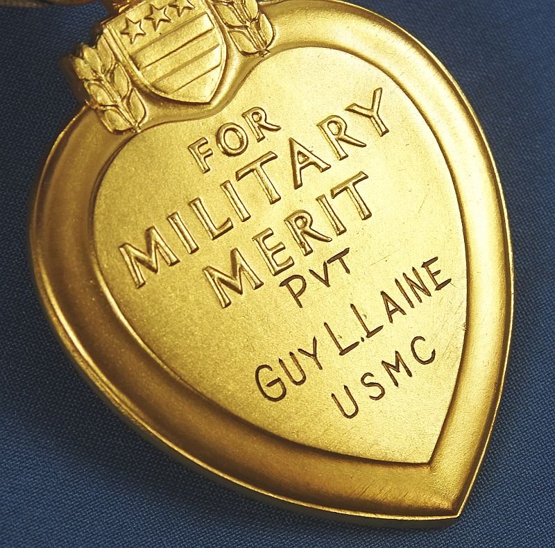 Cased Posthumous Korean War Purple Heart Medals and Documents Group — image 5