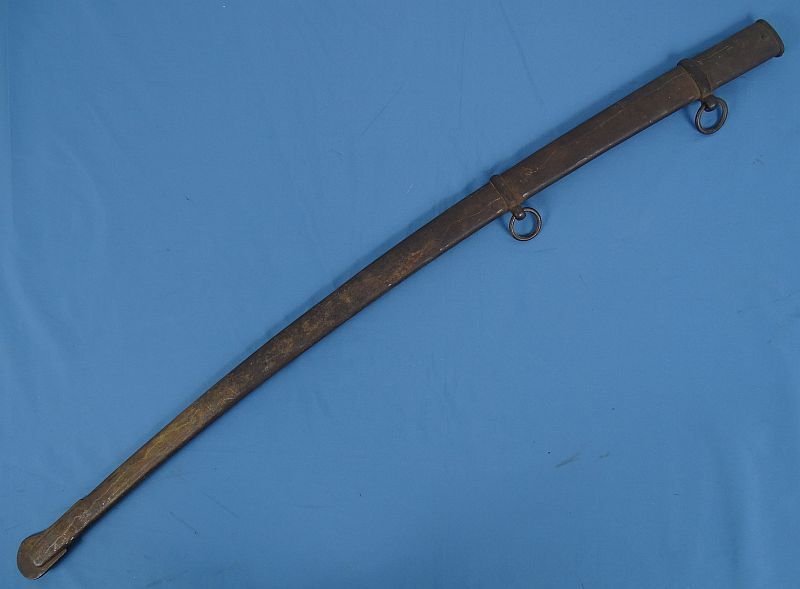Untouched Confederate Civil War Cavalry Saber With Roman Numeral Numbers Under The Guard — image 14